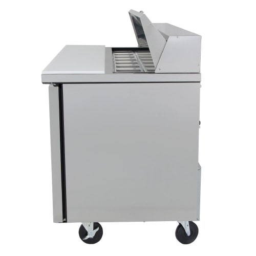 True TSSU-60-16-HC 60" TSSU Series Sandwich/Salad Prep Table w/ Refrigerated Base, 115v