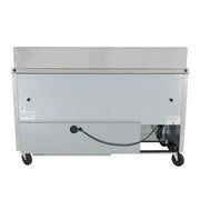 True TSSU-60-16-HC 60" TSSU Series Sandwich/Salad Prep Table w/ Refrigerated Base, 115v
