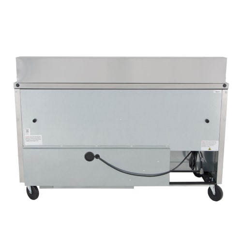 True TSSU-60-16-HC 60" TSSU Series Sandwich/Salad Prep Table w/ Refrigerated Base, 115v