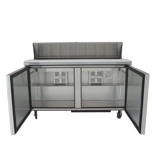 True TSSU-60-16-HC 60" TSSU Series Sandwich/Salad Prep Table w/ Refrigerated Base, 115v