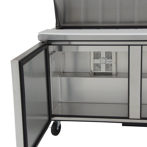 True TSSU-60-16-HC 60" TSSU Series Sandwich/Salad Prep Table w/ Refrigerated Base, 115v