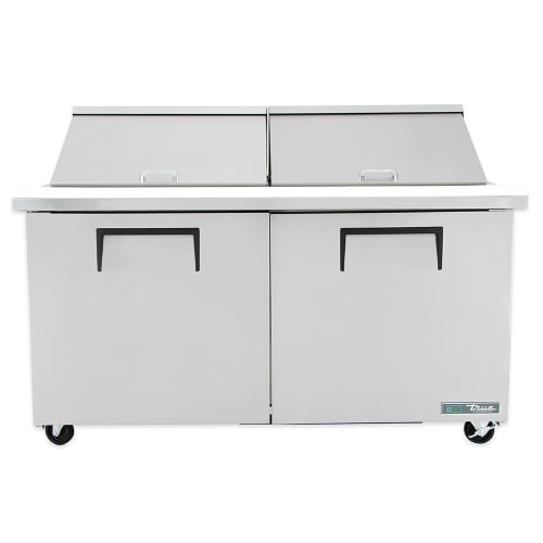 True TSSU-60-24M-B-ST-HC 60" TSSU Series Mega Top Sandwich/Salad Prep Table w/ Refrigerated Base, 115v