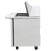 True TSSU-60-24M-B-ST-HC 60" TSSU Series Mega Top Sandwich/Salad Prep Table w/ Refrigerated Base, 115v