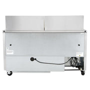 True TSSU-60-24M-B-ST-HC 60" TSSU Series Mega Top Sandwich/Salad Prep Table w/ Refrigerated Base, 115v
