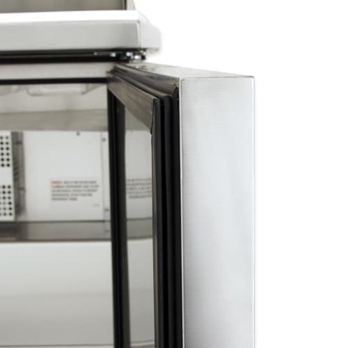 True TSSU-60-24M-B-ST-HC 60" TSSU Series Mega Top Sandwich/Salad Prep Table w/ Refrigerated Base, 115v