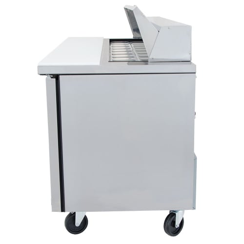 True TSSU-72-18-HC 72" TSSU Series Sandwich/Salad Prep Table w/ Refrigerated Base, 115v
