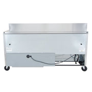 True TSSU-72-18-HC 72" TSSU Series Sandwich/Salad Prep Table w/ Refrigerated Base, 115v