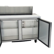 True TSSU-72-18-HC 72" TSSU Series Sandwich/Salad Prep Table w/ Refrigerated Base, 115v