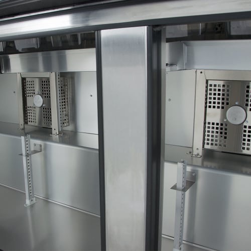 True TSSU-72-18-HC 72" TSSU Series Sandwich/Salad Prep Table w/ Refrigerated Base, 115v