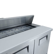 True TSSU-72-18-HC 72" TSSU Series Sandwich/Salad Prep Table w/ Refrigerated Base, 115v