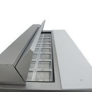 True TSSU-72-18-HC 72" TSSU Series Sandwich/Salad Prep Table w/ Refrigerated Base, 115v