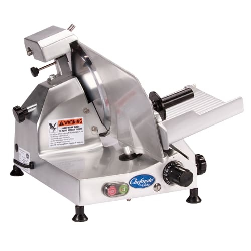 Globe C10 Manual Meat Slicer w/ 10" Blade, Belt Driven, Aluminum, 1/4 hp