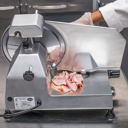 Globe C10 Manual Meat Slicer w/ 10" Blade, Belt Driven, Aluminum, 1/4 hp