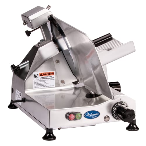 Globe C12 Manual Meat & Cheese Slicer w/ 12" Blade, Belt Driven, Aluminum, 1/3 hp