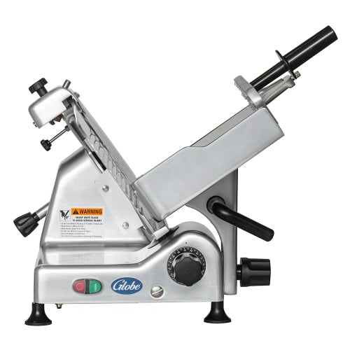 Globe G12 Manual Meat & Cheese Slicer w/ 12" Blade, Belt Driven, Aluminum, 1/2 hp
