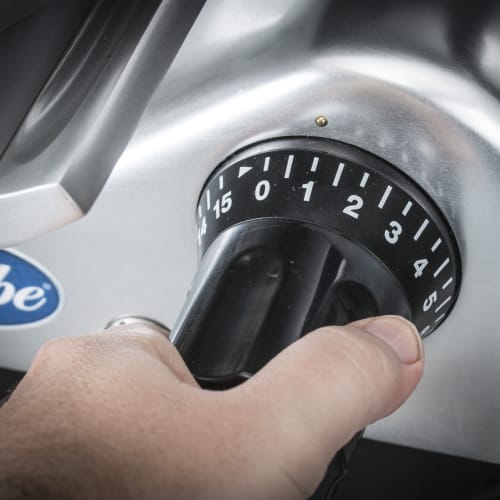 Globe G12 Manual Meat & Cheese Slicer w/ 12" Blade, Belt Driven, Aluminum, 1/2 hp