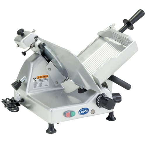 Globe G12 Manual Meat & Cheese Slicer w/ 12" Blade, Belt Driven, Aluminum, 1/2 hp