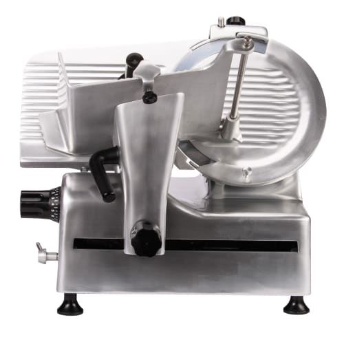 Globe G12A Automatic Meat & Cheese w/ 12" Blade, Belt Driven, Aluminum, 1/2 hp