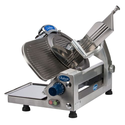 Globe GC512 Manual Meat & Cheese w/ 12" Blade, Gear Driven, Aluminum, 1/3 hp