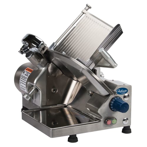 Globe GC512 Manual Meat & Cheese w/ 12" Blade, Gear Driven, Aluminum, 1/3 hp