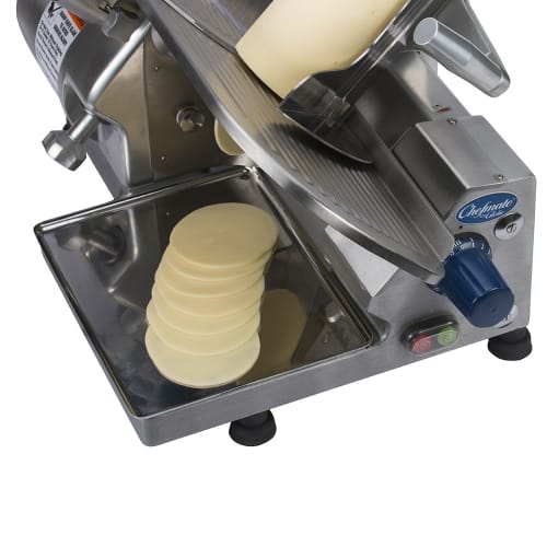 Globe GC512 Manual Meat & Cheese w/ 12" Blade, Gear Driven, Aluminum, 1/3 hp