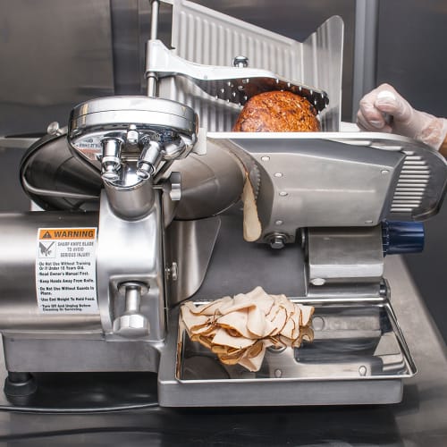 Globe GC512 Manual Meat & Cheese w/ 12" Blade, Gear Driven, Aluminum, 1/3 hp