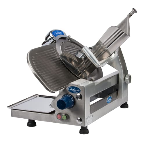 Globe GC512 Manual Meat & Cheese w/ 12" Blade, Gear Driven, Aluminum, 1/3 hp