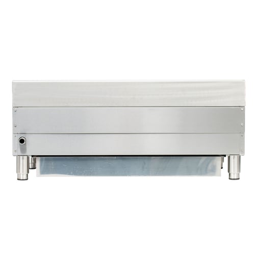 Globe GCB36G-RK 36" Countertop Gas Charbroiler w/ Reversible Grates, Char Rock