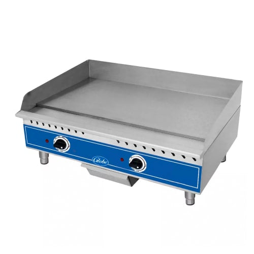 Globe GEG24 24" Electric Griddle w/ Thermostatic Controls - 1/2" Steel Plate, 208-240v/1ph