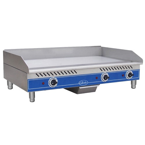 Globe GEG36 36" Electric Griddle w/ Thermostatic Controls - 1/2" Steel Plate, 208-240v/1ph