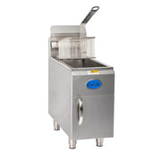 Globe GF15G Countertop Gas Fryer - (1) 15 lb Vat, Natural Gas