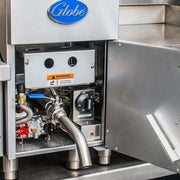 Globe GF15G Countertop Gas Fryer - (1) 15 lb Vat, Natural Gas