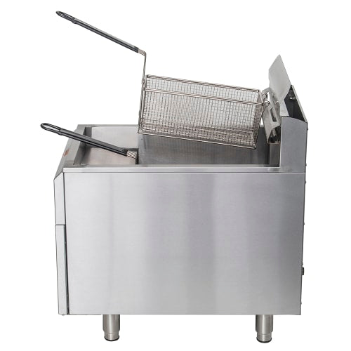 Globe GF30G Countertop Gas Fryer - (1) 30 lb Vat, Natural Gas