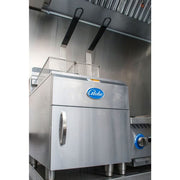 Globe GF30G Countertop Gas Fryer - (1) 30 lb Vat, Natural Gas