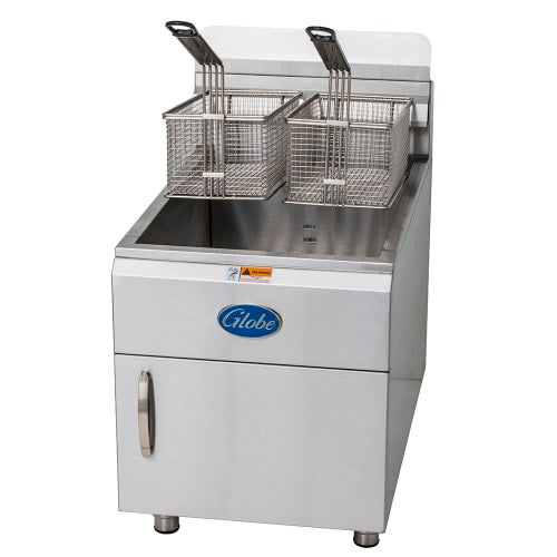 Globe GF30PG Countertop Gas Fryer - (1) 30 lb Vat, Liquid Propane