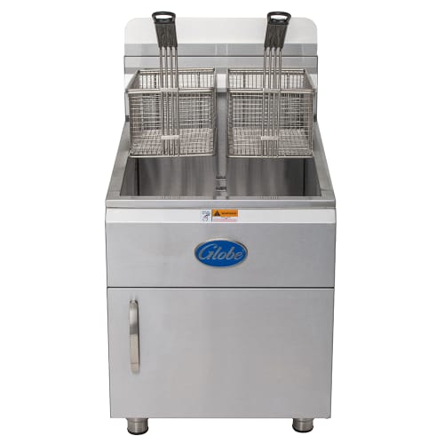 Globe GF30PG Countertop Gas Fryer - (1) 30 lb Vat, Liquid Propane