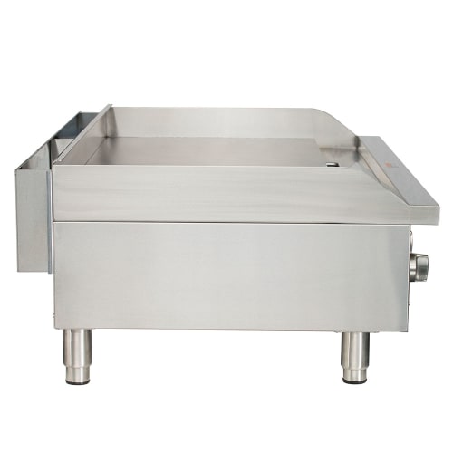 Globe GG48G 48" Gas Griddle w/ Manual Controls - 1" Steel Plate, Convertible