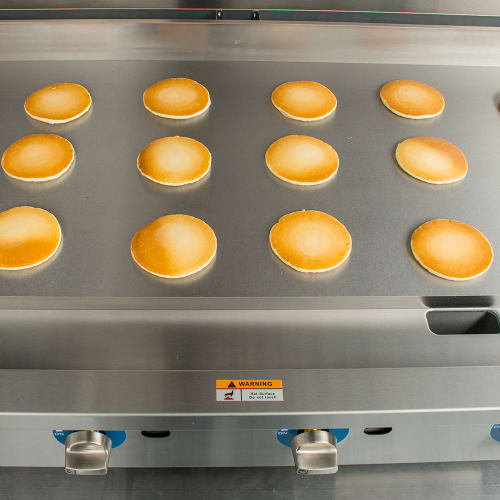 Globe GG48G 48" Gas Griddle w/ Manual Controls - 1" Steel Plate, Convertible