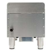 Globe GHP12G 12" Gas Hot Plate w/ (2) Burners & Manual Controls, Convertible