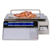 Globe GSP30B 30 lb Price Computing Label Printing Scale - Front & Back Display, 115v