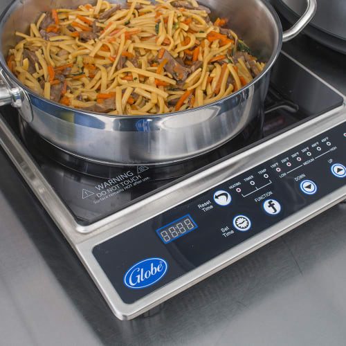 Globe IR1800 Countertop Induction Cooktop w/ (1) Burner, 120v