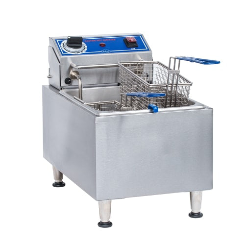 Globe PF10E Countertop Electric Fryer - (1) 10 lb Vat, 120v