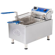 Globe PF10E Countertop Electric Fryer - (1) 10 lb Vat, 120v
