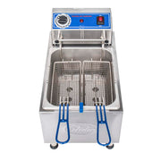 Globe PF10E Countertop Electric Fryer - (1) 10 lb Vat, 120v