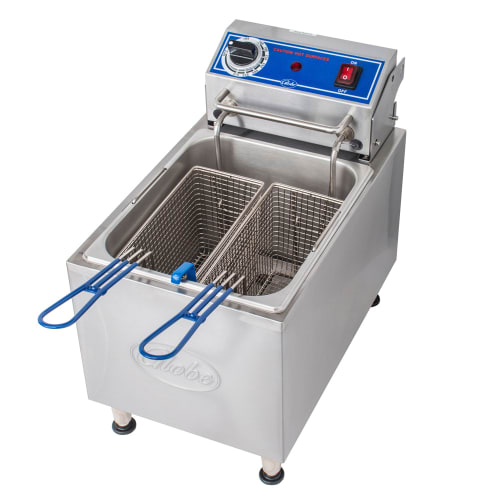 Globe PF16E Countertop Electric Fryer - (1) 16 lb Vat, 208-240v/1ph