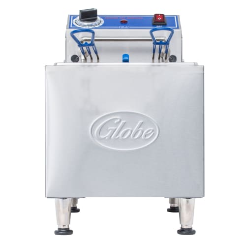 Globe PF16E Countertop Electric Fryer - (1) 16 lb Vat, 208-240v/1ph