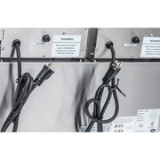 Globe PF32E Countertop Electric Fryer - (2) 16 lb Vats, 208 240v/1ph