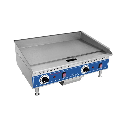 Globe PG24E 24" Electric Griddle w/ Thermostatic Controls - 3/8" Steel Plate, 208-240v/1ph