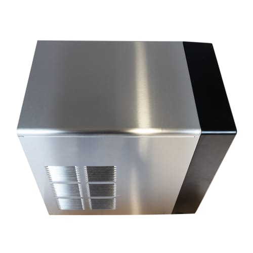 Follett 15CI112A-IW-CL-ST-00 100 lb Countertop Water & Nugget Ice Dispenser - 15 lb Storage, Cup Fill, 115v