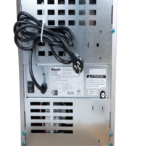 Follett 15CI112A-IW-CL-ST-00 100 lb Countertop Water & Nugget Ice Dispenser - 15 lb Storage, Cup Fill, 115v